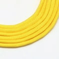 thumbnail image 2 of U8MO 109yards Bulk Polyester Spandex Cords Rock Climbing Rope Cable Solid Color 4~5mm-Gold, 2 of 2