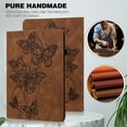 thumbnail image 4 of Dteck Cover for iPad 10th Generation 2022 with Pencil Holder Protective Vintage PU Leather Multiple Angles Typing Angle Wallet Card Case with Elastic Strap,Brown, 4 of 9