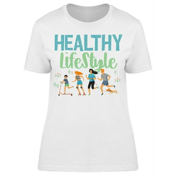 Healthy Lifestyle Together T-Shirt Women -Image by Shutterstock, Female XX-Large