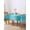Turquoise, variant on Teal Ombre Table Cloth, Modern Abstract Art Farmhouse Gradient Waterproof Tablecloth for Rectangle Tables, Reusable Washable Fabric Table Cover for Restaurant Kitchen Dining Tables 54"x108"