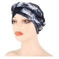 thumbnail image 2 of iHPH7 African Head Wraps Turban Headbands for Women Head Scarf for Women's Hair Cancer Headwear for Women Chemo Cancer Hats for Women Chemo, E One Size, 2 of 2
