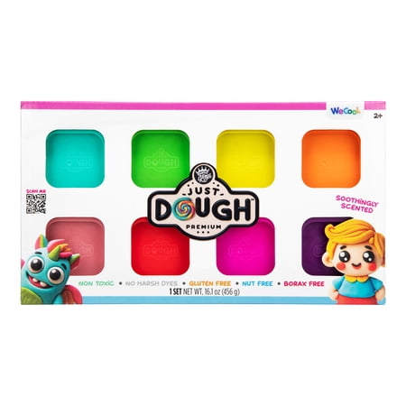 Compound Kings Scented Modeling Dough Slime 8 Pack Multicolor Dough Children Ages 3 and Up
