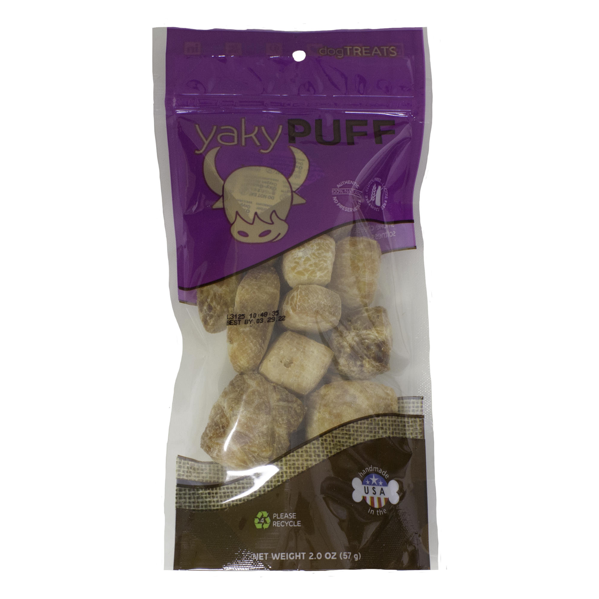 Himalayan Dog Chew Original yakyPUFF Cheese Treat, 2 oz