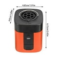 thumbnail image 2 of Portable Air with LED Light 2 In 1 Mini Vacuum and Inflator for Camping Outdoor Gear Inflatables Pool Floats Rechargeable Compact Design, 2 of 4