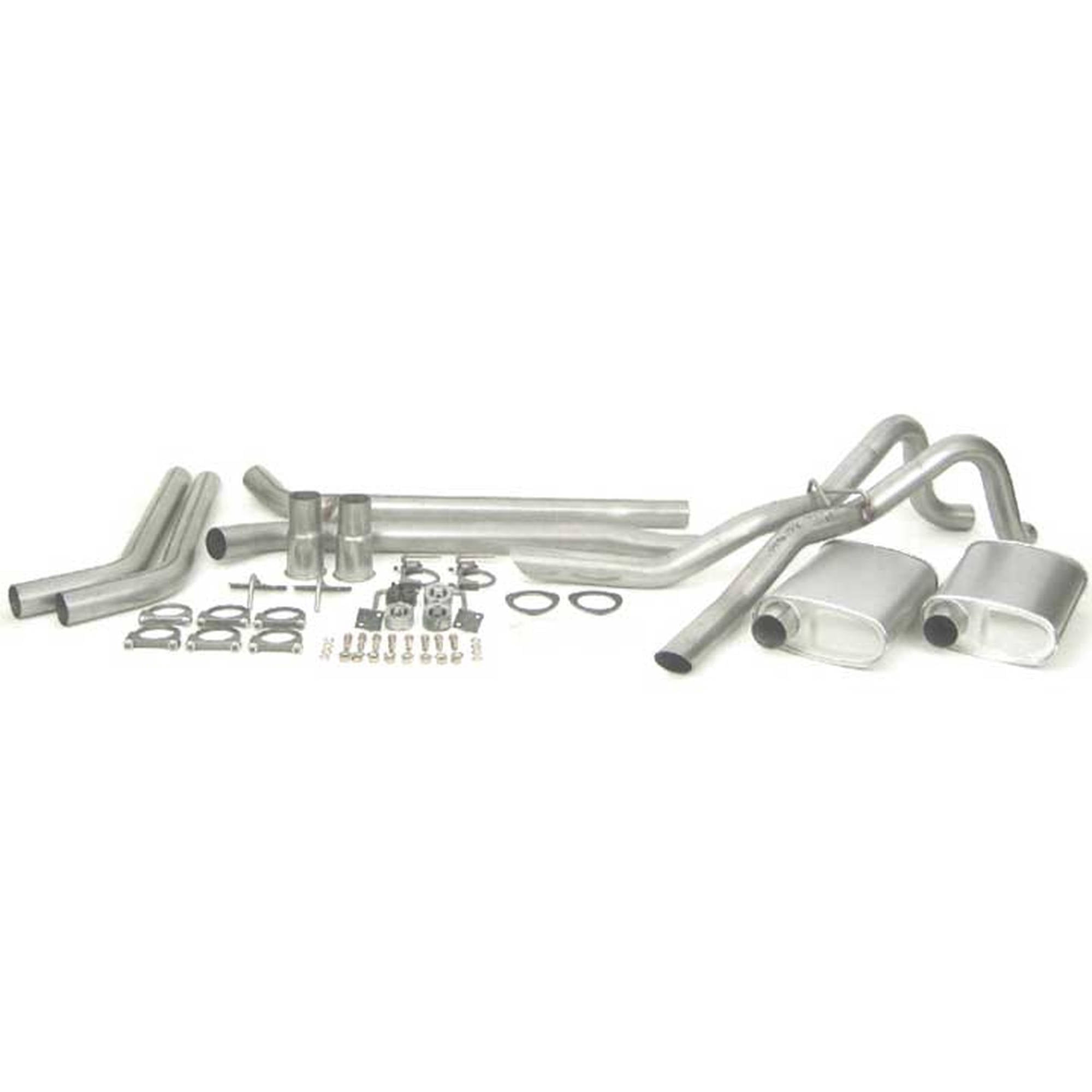 6472 Chev Chevelle, Dual, Thrush Dual Exhaust Kit Replacement Auto