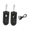 thumbnail image 2 of Transmisor y receptor de audio XLR Transmisor y receptor para guitarra eléctrica y bajo Conjunto negro A, 2 of 9
