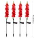 thumbnail image 2 of Luces solares de jardín Delphinium, 4 Uds., IP65, impermeables, luces solares de flores para exteriores, 2 of 9