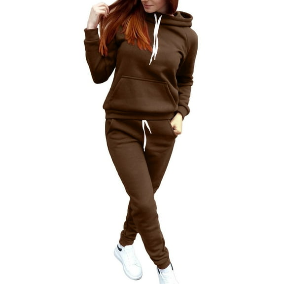 2 Piece Sets for Women Clearance Sporty Soft Jogger Sets for Women 2 Piece Comfortable Oversized Casual Womens Jogging Suits 2 Piece Set Sales or Clearance