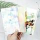 thumbnail image 4 of Papel separador de acuarela A5 A6, página de índice, página separadora de clasificación, 6 agujeros, cuaderno, hojas sueltas, accesorios de partición, 4 of 5