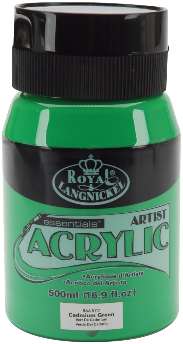 Essentials Acrylic Paint 16Oz/JarCadmium Green Walmart Canada