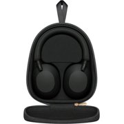 Sony WH-1000XM5 Wireless Noise Canceling Over-Ear Headphones, Black, 30-Hour Battery + Bundle (International Model)