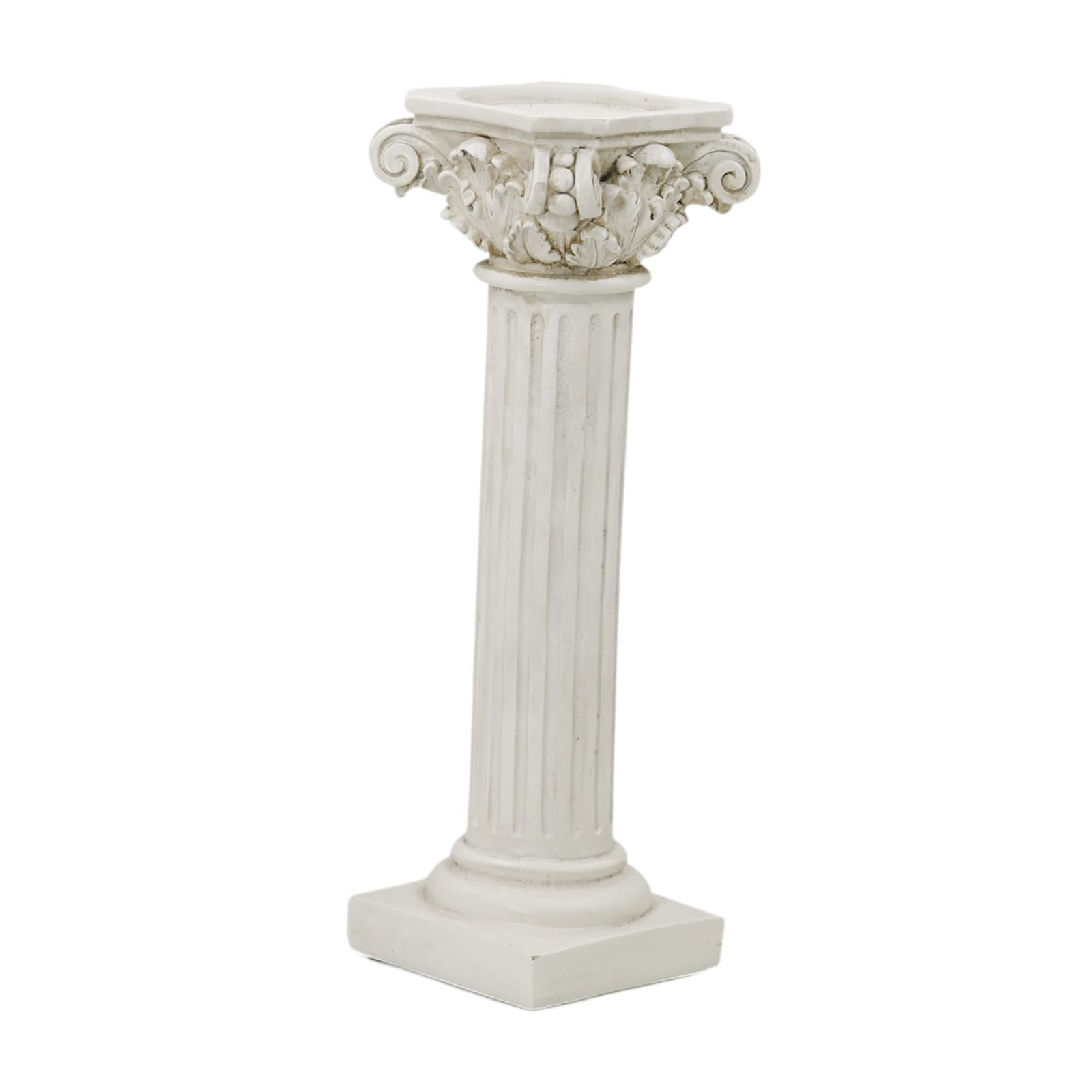 WLPZXP Roman Column Pillar Art Garden Architectural Sculpture for Table Patio Scene L