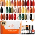 thumbnail image 1 of modelones Set de 24 Esmaltes en Gel Colores Otoño Invierno 7ml, 1 of 9