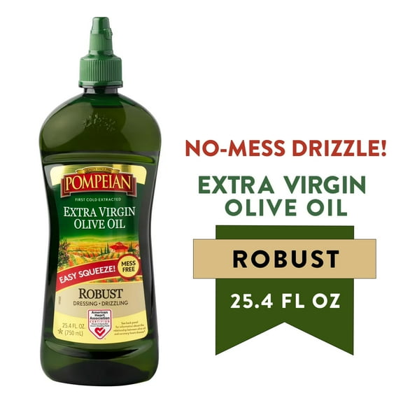 Pompeian Robust Extra Virgin Olive Oil Squeeze - 25.4 fl oz