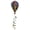 Chickadee Birdhouse, variant on In the Breeze 0984 — Red Poppies Hot Air Balloon Spinner — Outdoor Hanging Wind Spinner Decoration