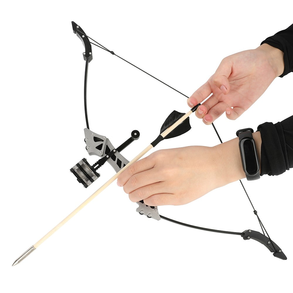 AMEYXGS Archery 16lbs Mini Recurve Bow 19'' Small Bow Archery Kid Practice