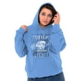 thumbnail image 4 of Alaska Cute State Flower Souvenir Hoodie Sweatshirt Women Brisco Brands S, 4 of 6