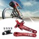 thumbnail image 4 of 1 par de bicicleta BCD 104 Aleación de aluminio hueca 8-12 velocidades 170 para Bicicleta de montaña Ciclismo rojo Sunnimix Brazo de manivela de bicicleta, 4 of 8