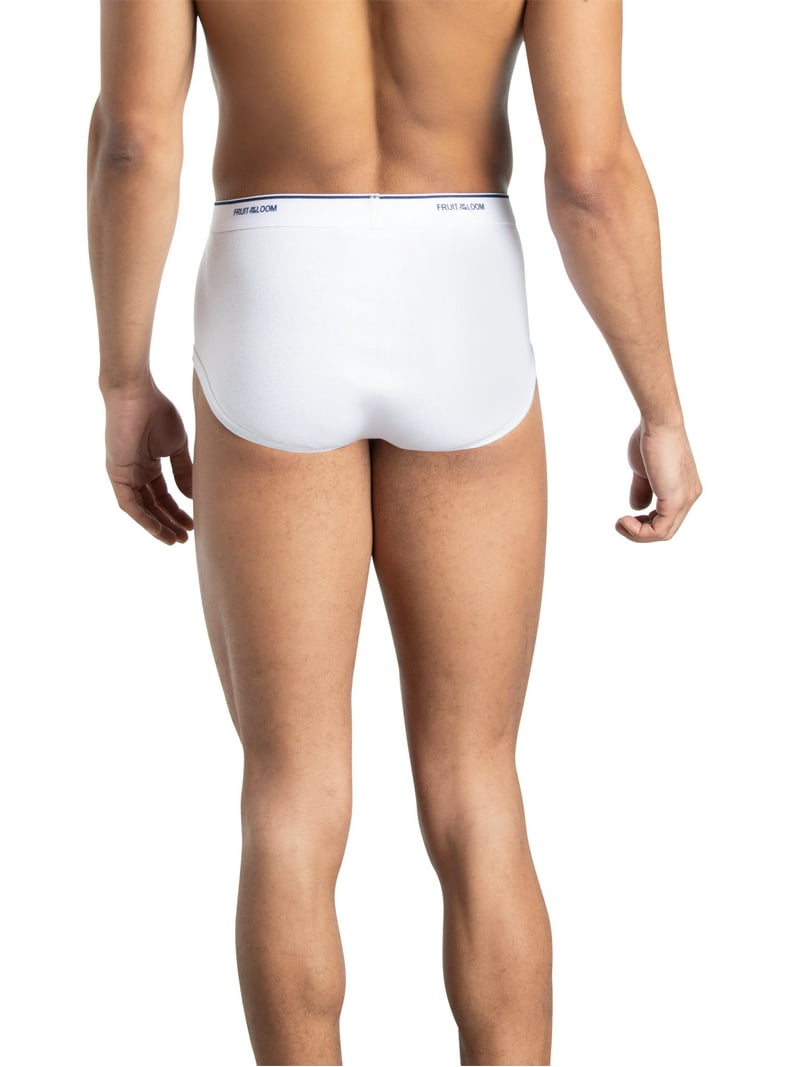 Fruit of the Loom Men's White Briefs, 8-Pack - Walmart.com