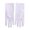 "White,One Size", variant on 1 Pair Thin Stage Gloves Wear-resistant Summer Pure Color Cycling Gloves for Party