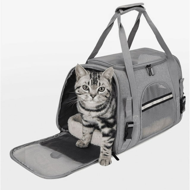 Sac pour Chien, Sac de transport pour Animaux, Gris
