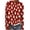 Red-5, variant on Womens Christmas Sweater Novelty Xmas Tree Snowflake Printed Long Sleeve Loose Pullover Tops Holiday Clothes