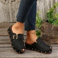 thumbnail image 4 of Mepaouo Sandales Compensées pour Femmes, Bout Ouvert, Plateforme, Mode 2025, Semelle en Liège, Chaussures de Marche, 4 of 8