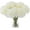 White, variant on 12 Pcs Artificial Chrysanthemums Flowers Green Flowers Silk Fake Mums Flowers for St Patricks Day Outdoor Wedding Table Centerpiece Home Decor