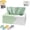 Green, variant on 20 Sheets Microfiber Cleaning Cloth in Box, 7.9x7.9in Reusable Lint-Free Towels, High Absorbency Multi-Purpose Rags for Home & Kitchen