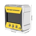 thumbnail image 3 of Magnetic Digital Angles Meter Waterproof Digital Protractor Angles Gauges Level with Magnetic Base & LCD Display, 3 of 4