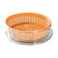 thumbnail image 1 of Cesta de Drenaje para Lavabo Doble, Cesta de Plástico para Verduras y Bandeja para Cocina, Cesta de Lavado con Filtración Espesante., 1 of 2