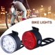 thumbnail image 5 of Luz frontal de advertencia pa ciclismo de bicicleta resistente al agua, luz LED ligera por USB pa bicicleta pa equipo de equitación Rojo y blanco DYNWAVEMX Luz de bicicleta, 5 of 8