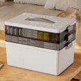 thumbnail image 4 of 3 Tier Medicine Organiser Multifunctional for Travel Car, 4 of 5