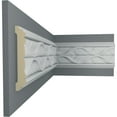 thumbnail image 5 of Ekena Millwork 4 1/4"H x 3/4"P x 94 1/2"L, (1 3/4" Repeat), Medway Chair Rail (8-Pack), 5 of 6