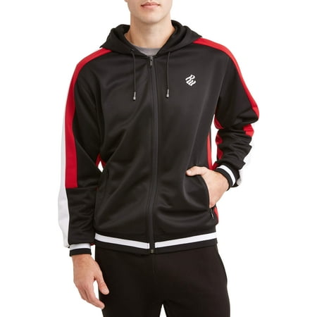 Men's Track Jacket Interlock, Full Zip Hoodie