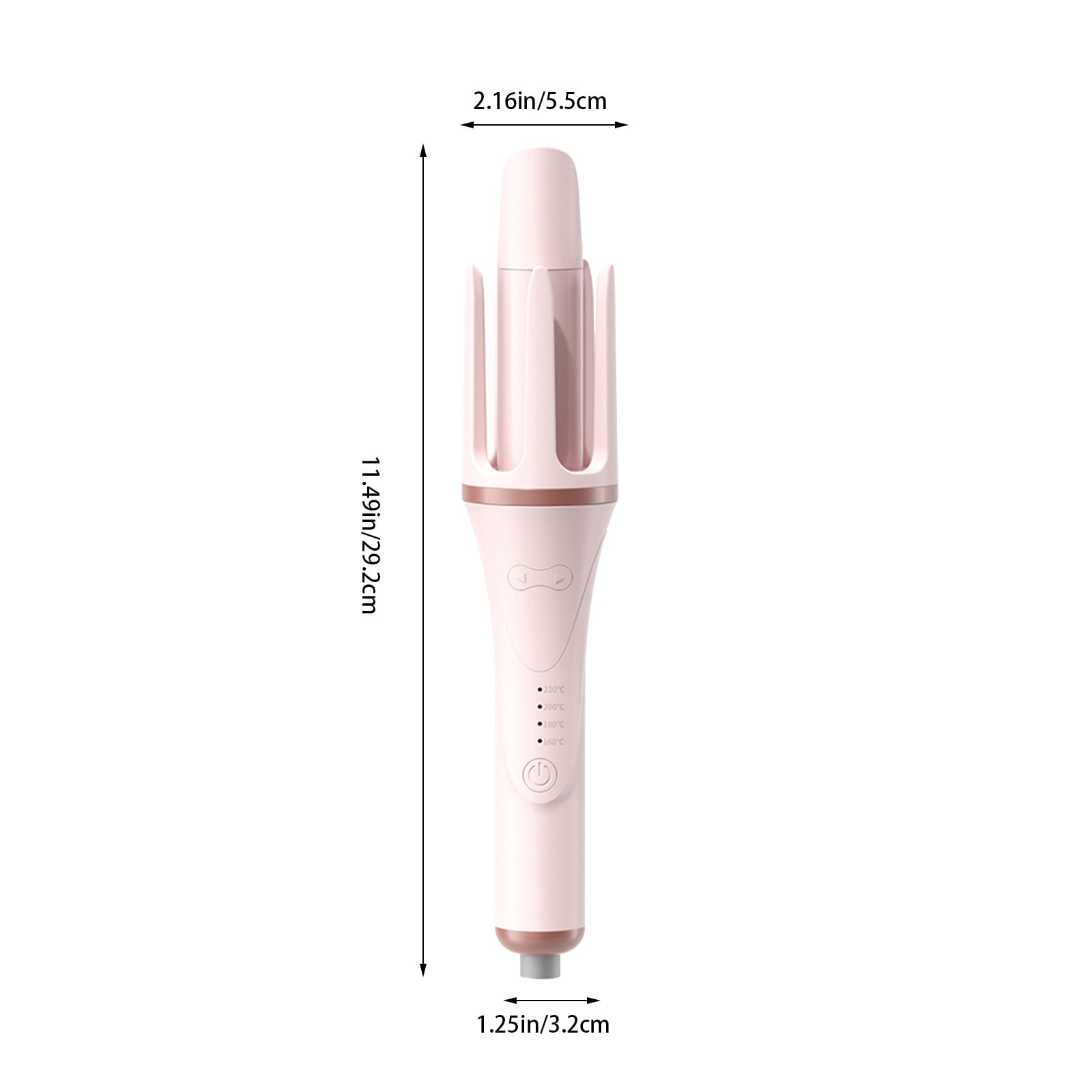Curling Iron Automatic Curling Irons Barrel For All Hair Types Easy-to-use Curling Wand Long-lasting Salon-quality Curls And Waves