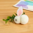 thumbnail image 6 of Mini Easter Rabbits 10 Pcs Plush Bunny for Doll Kit Dolls Kids Gift for Children Adults DIY Making Rabbit Toys, 6 of 21