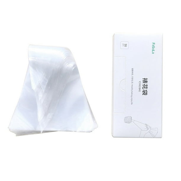 Tuscom Disposable Piping Bags Heavy Duty Anti Burst Pastry Bags For Cream Icing Frosting Cookie Cake Decorating Supplies Walmart Com Walmart Com