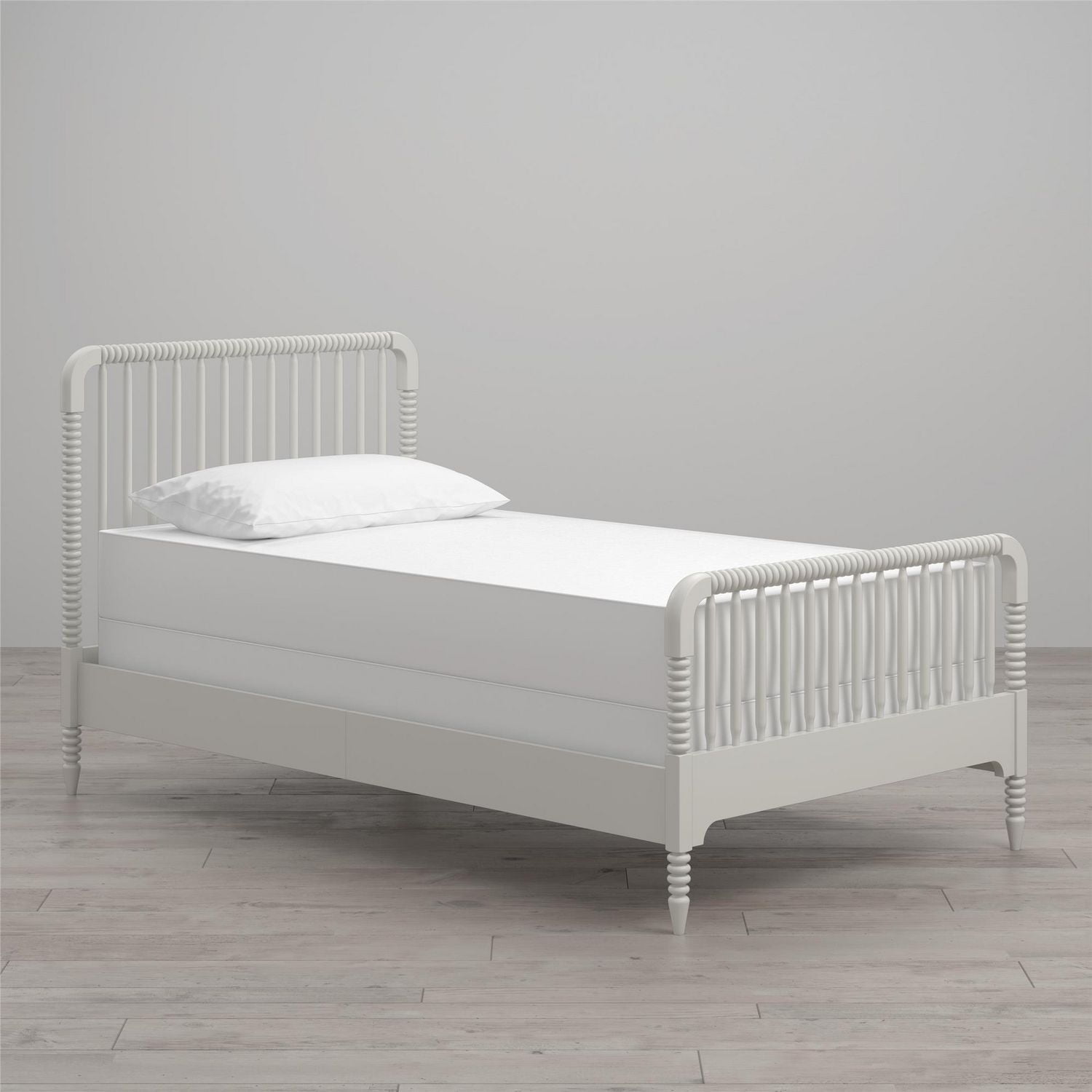 Lit jumeau blanc pour enfants Rowan Valley Linden de Little Seeds
