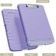 TRAHOOClipboard with Storage, 8.5x11 Storage Clipboards with Pen