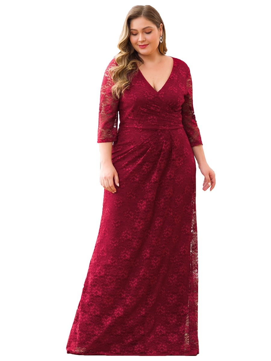 walmart plus size evening gowns