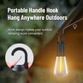 thumbnail image 3 of Beloadence Camping Lights, Camping Lights Bulbs for Tent, LED Portable Camping Lanterns Hanging Lamp for Emergency, 4PC, Rechargeable, 3 of 8