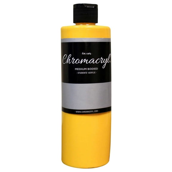 Chromacryl Students Acrylic Paint, 1 Pint, Multiple Colors