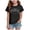 Black, variant on TOWED22 Toddler Girls T Shirts Graphic Short Sleeve Shirts 2-7 Years Cotton Baby Girl Cartoon Print Tees Clothes(Black,9-10 Y)