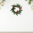 thumbnail image 2 of Maison Concepts Christmas Golden Leaves With Berries & Pine Wreath (20L X 2W X 20H), 2 of 3