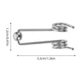 thumbnail image 2 of unbranded 10Ud Resortes Dobles Compatible Para Rizador Rodillo Con Resistencia Y Larga Duración, 2 of 8