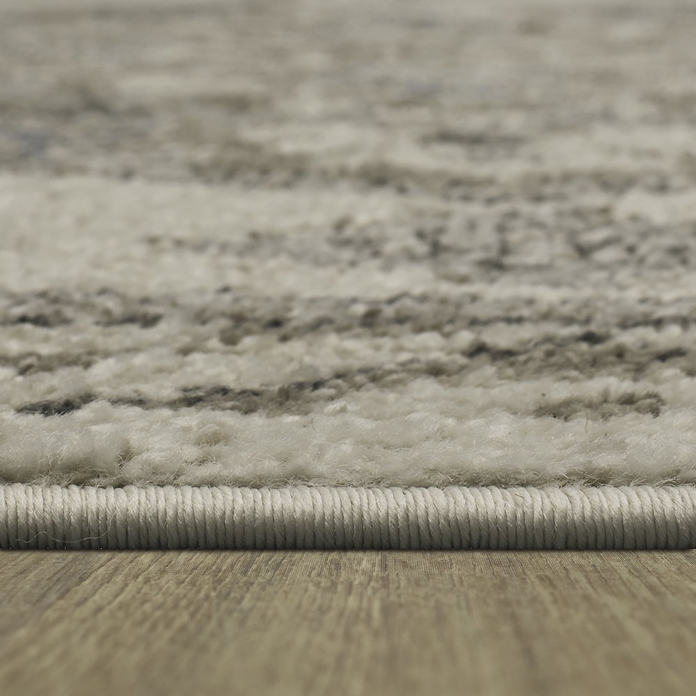 Mohawk Home Huffman Indoor Ornamental Area Rug, Grey, 7'10" x 10'