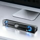 thumbnail image 3 of Herunwer USB-Powered Desktop Bluetooth Speaker with Ice Flame Light Effect and Metal Volume Knob, 3 of 9