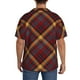 thumbnail image 3 of Fotbe Buffalo Check Plaid Camisa Estampada de Manga Corta para Hombre, Casual de Verano, Estilo Playero, Sin Arrugas-4X-Large, 3 of 5