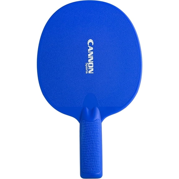 Cannon Sports Unbreakable Table Tennis Paddles - Waterproof & Weather Resistant Table Tennis Rackets for Indoor & Outdoor Use – Textured Easy Grip Handle – Multiple Color Options (Royal Blue)